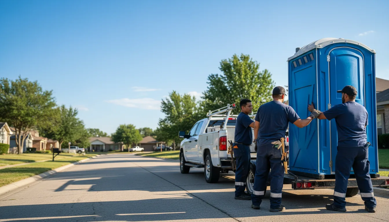 Portable Toilet Rental in Hidalgo, IL near me